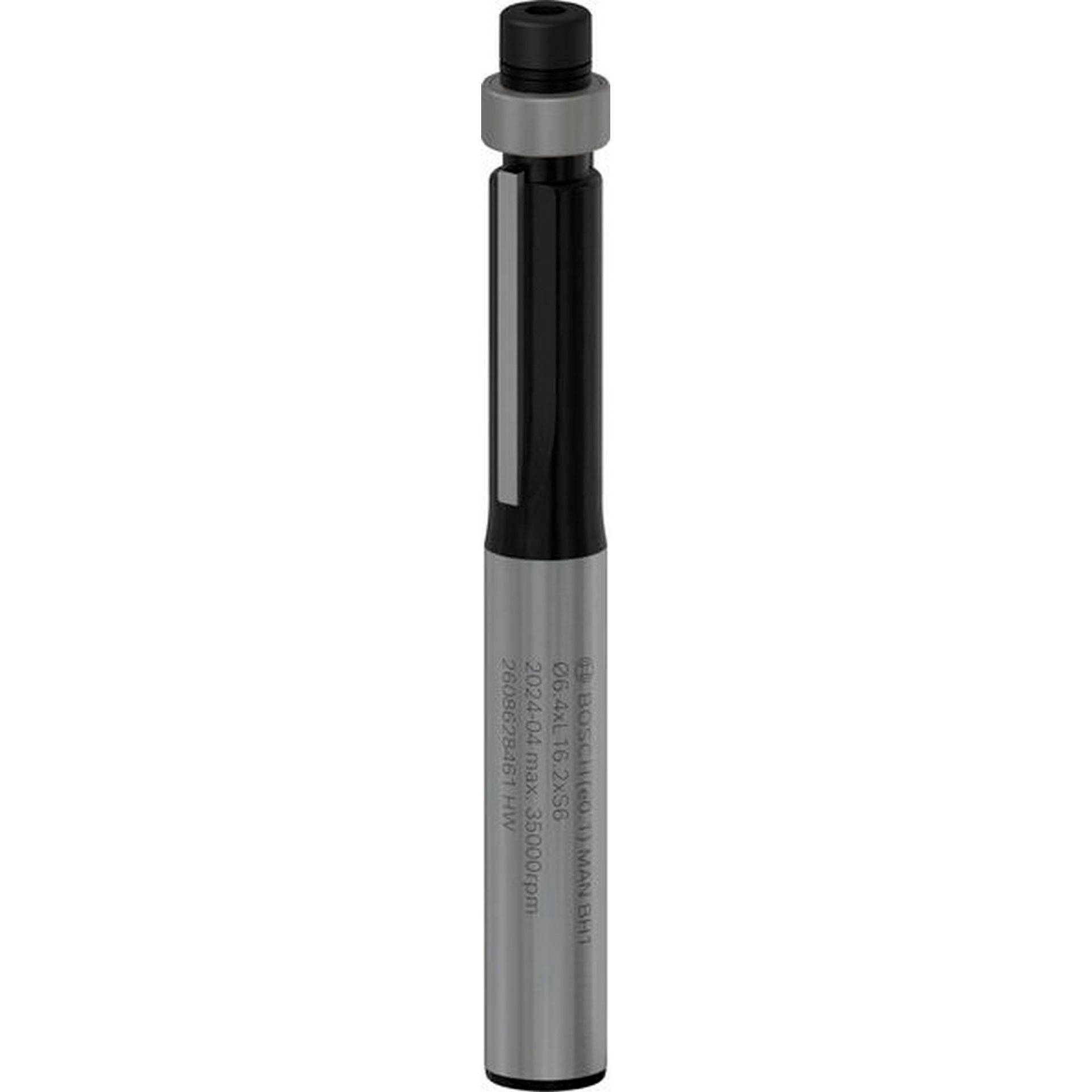 Bosch PRO Bündigfräser mit unterem Kugellager, D 6,4 mm, L 16,2 mm, S 6 mm #2608628461