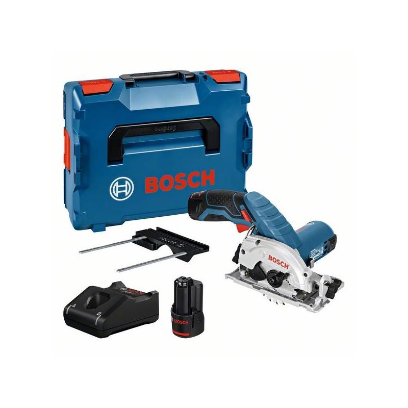 Bosch Akku-Kreissäge GKS 12V-26, 2 x Akku GBA 12V 3.0Ah in L-BOXX #06016A1005