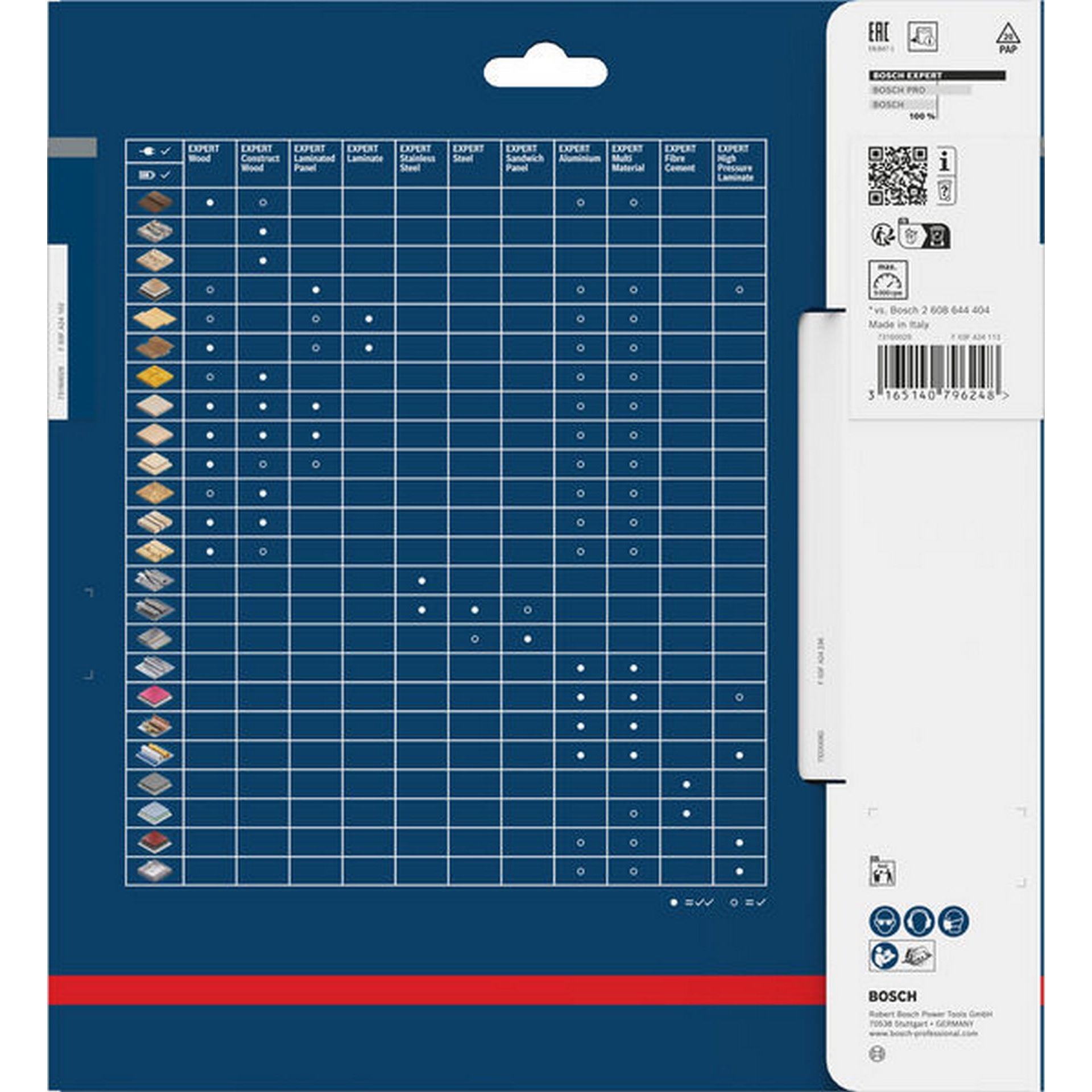 Bosch EXPERT Wood Kreissägeblatt, 210x2,8/1,8x30 mm, Z30 #2608644058