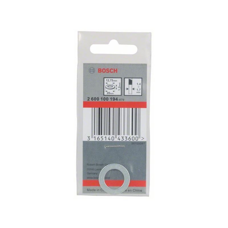 Bosch Reduzierring für PRO Kreissägeblatt, 20 x 1,2 x 12,75 mm #2600100194