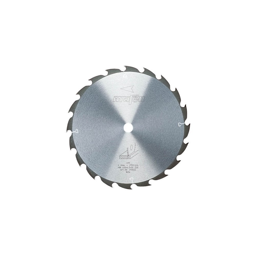 Mafell Sägeblatt-HM, 410 x 2,5/4,2 x 30 mm, Z 20, WZ (MKS 165 Ec) #092522