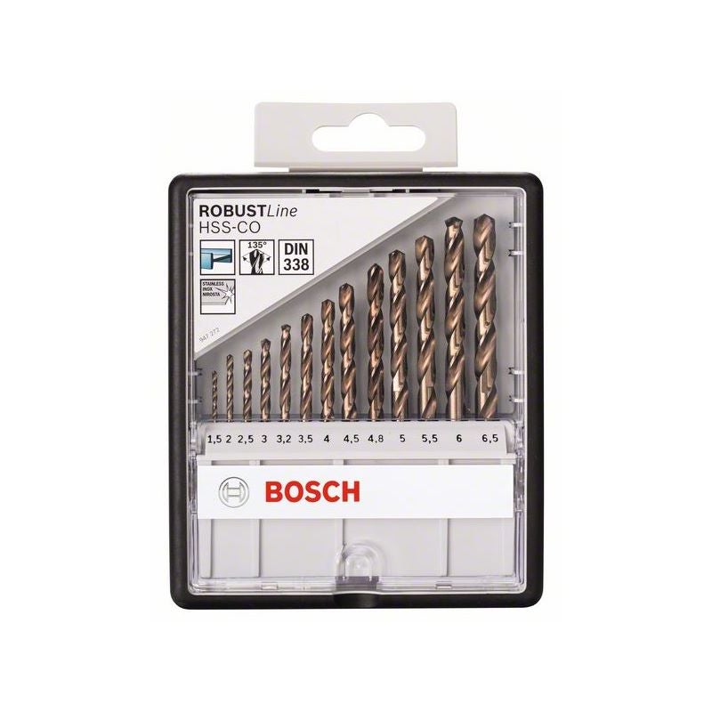 Bosch PRO Stainless Steel HSS-Co Spiralbohrer-Set, 13-tlg. #2607019926