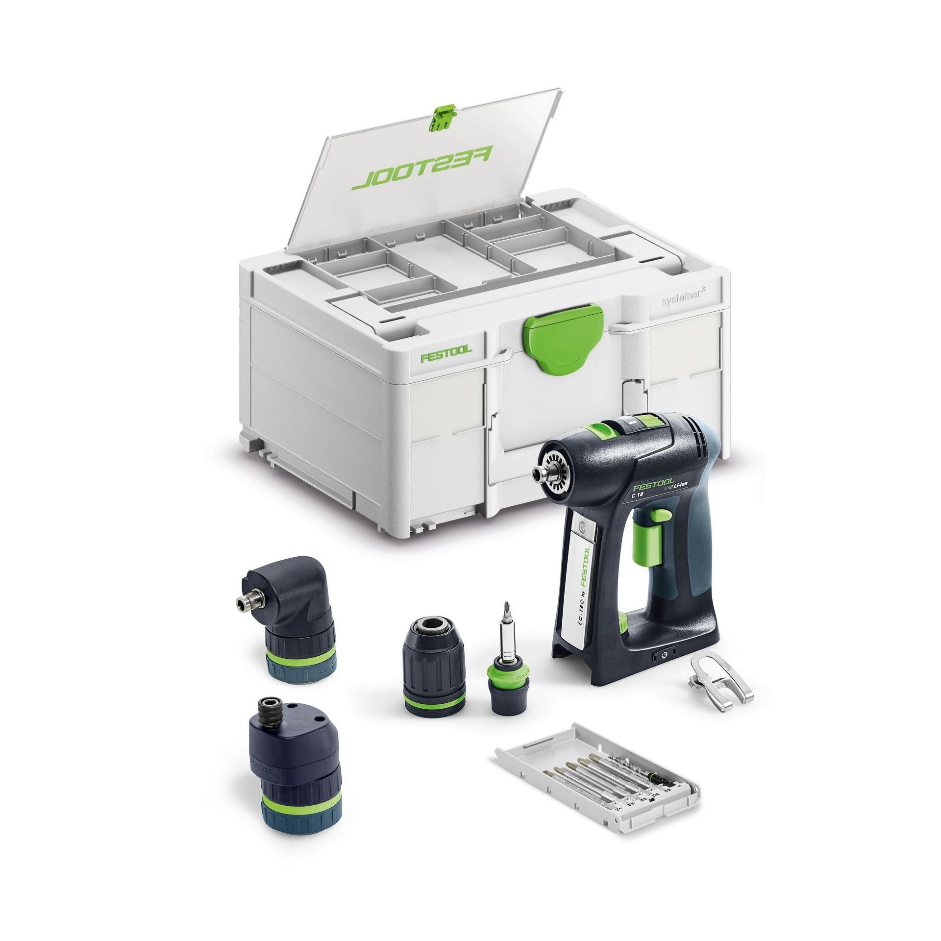 Festool Akku-Bohrschrauber C 18 Basic-Set #578831