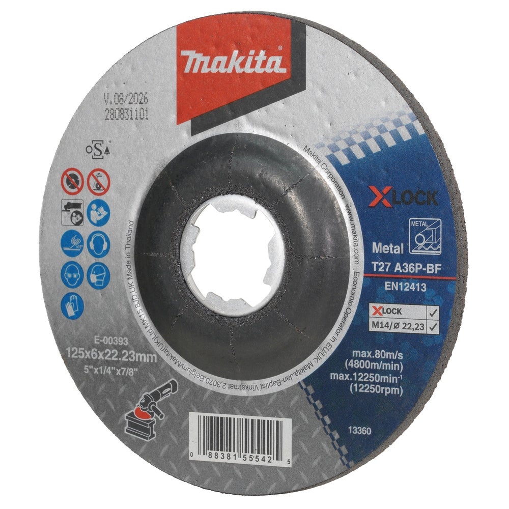 Makita Schruppscheibe 125 mm A36P #E-00393