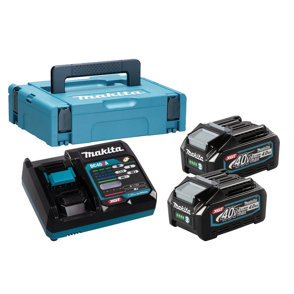 Makita Akku Power Source Kit 2 x 4,0 Ah, XGT 40 V max 191J97-1
