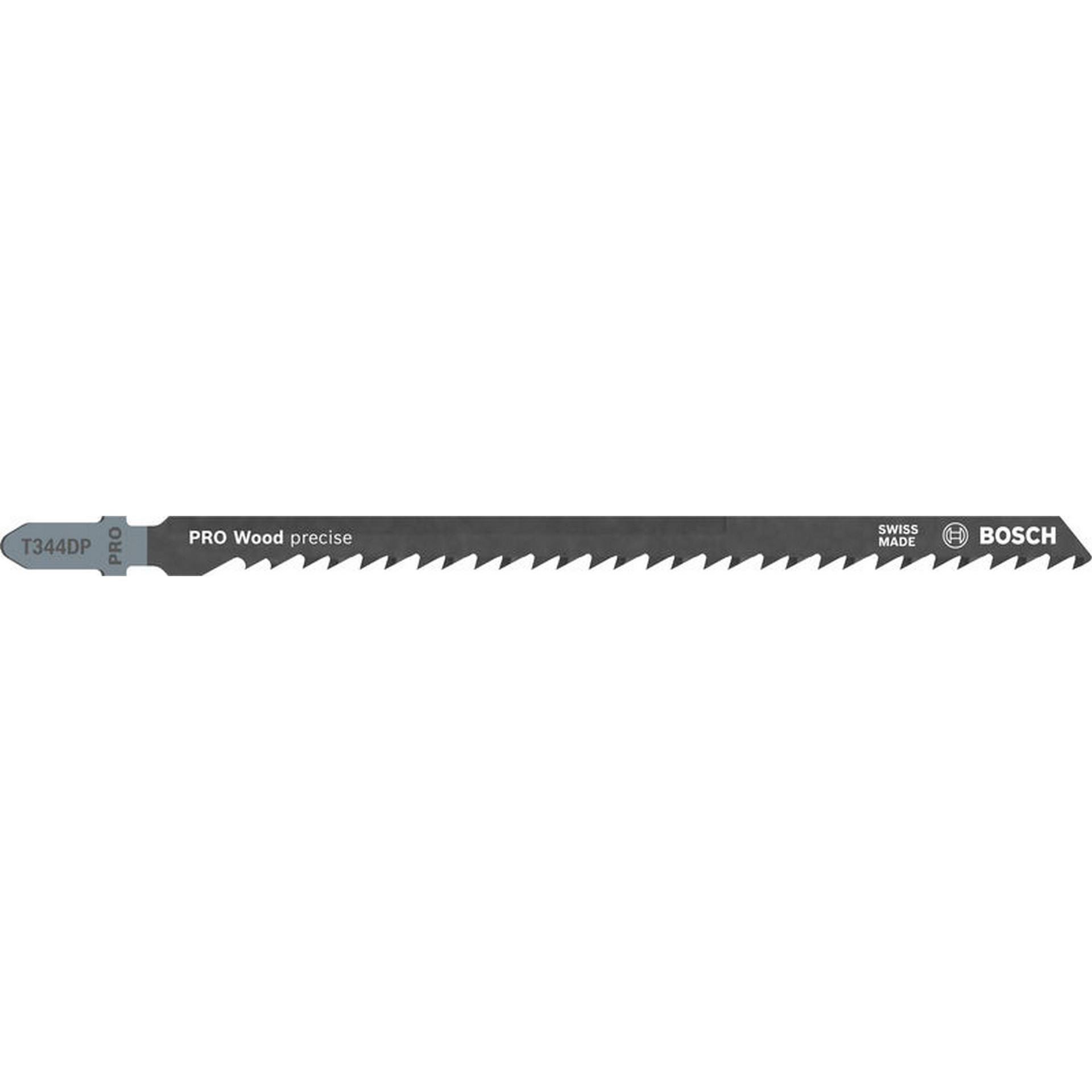 Bosch PRO Wood precise T344DP Stichsägeblatt, 152 mm, 5-tlg. #2608633A36