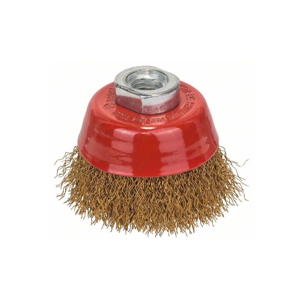 Bosch PRO Metal clean Topfbürste, 70 x 0,30 mm, Gewinde, vermessingt #1608614020