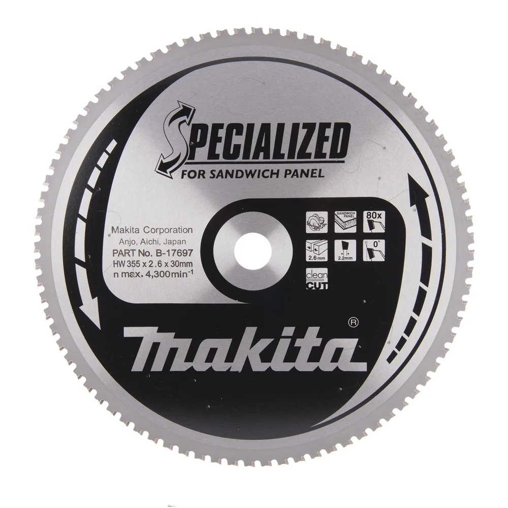 Makita Kreissägeblatt für Sandwichpaneele #B-17697