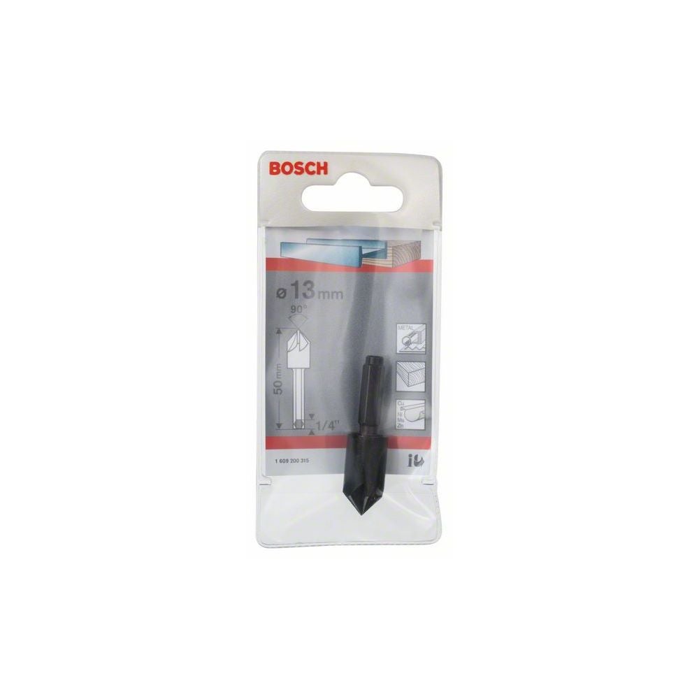 Bosch Kegelsenker mit Sechskantschaft, 13,0 mm, 90°, 50 mm, 1/4-Zoll #1609200315