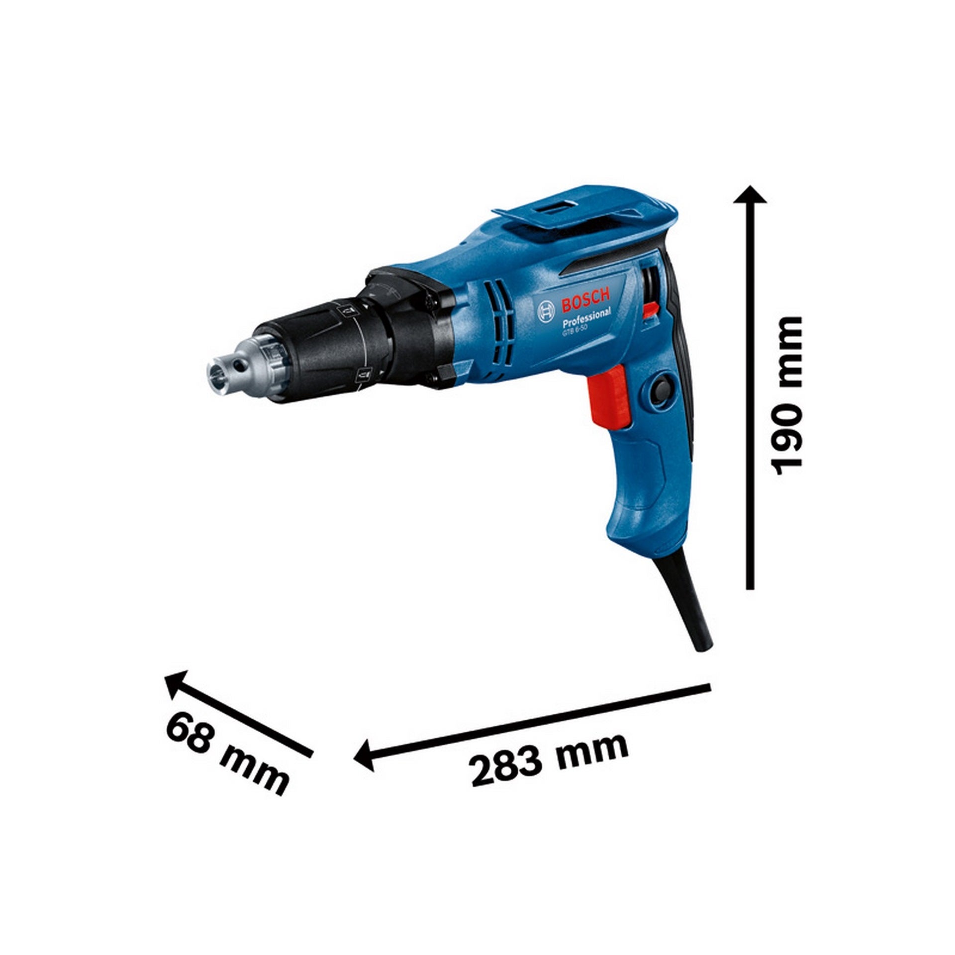 Bosch Trockenbauschrauber GTB 6-50 in L-Case #06014A2002