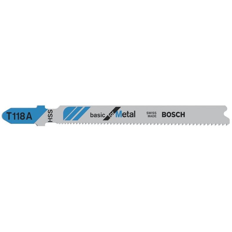 Bosch Stichsägeblatt T 118 A Basic for Metal, 5er-Pack #2608631013