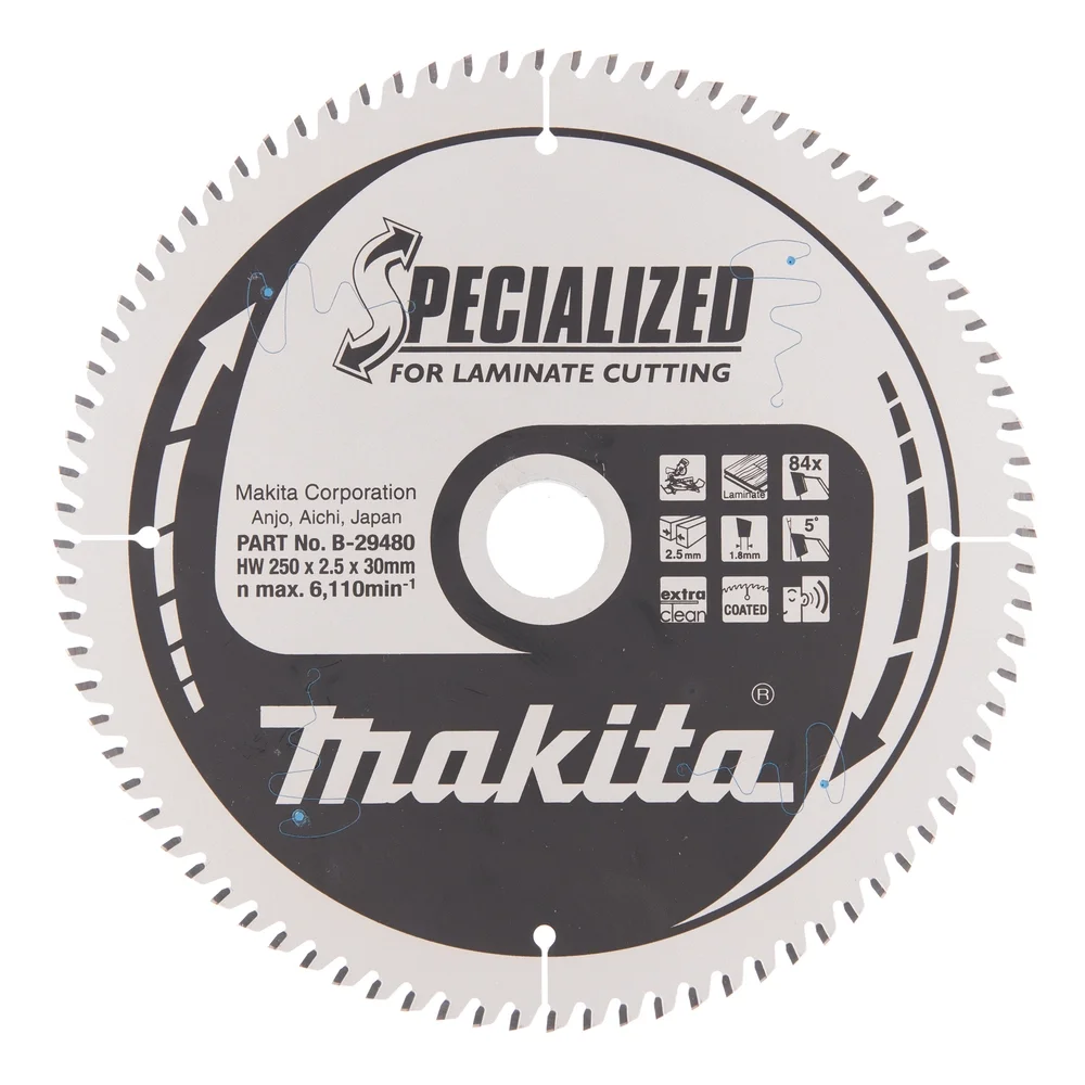 Makita Kreissägeblatt, 250 x 30 mm, 84 Zähne #B-29480