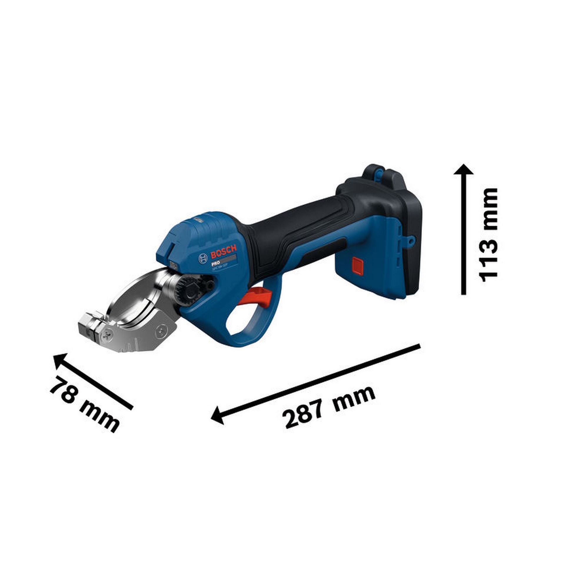 Bosch Akku-Rohrschere GPC18V-32P in L-BOXX #06019S2001