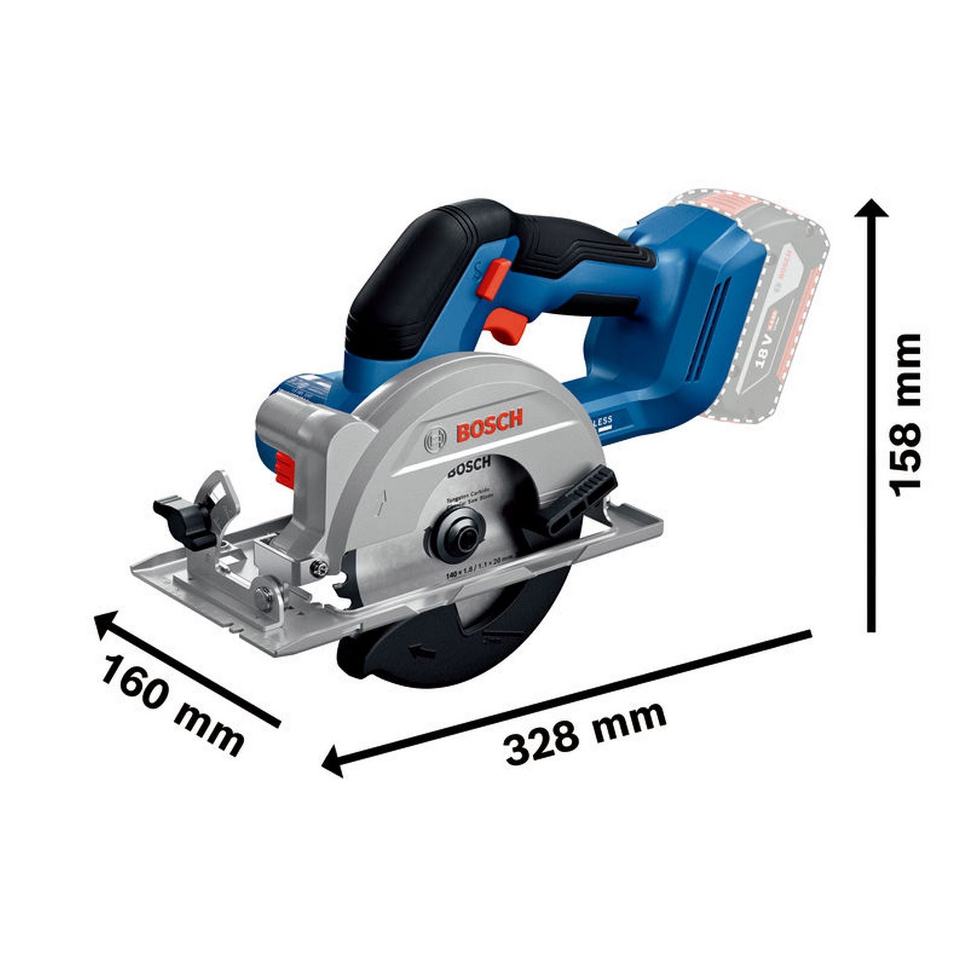 Bosch Akku-Kreissäge GKS 18V-51 #06019M3120