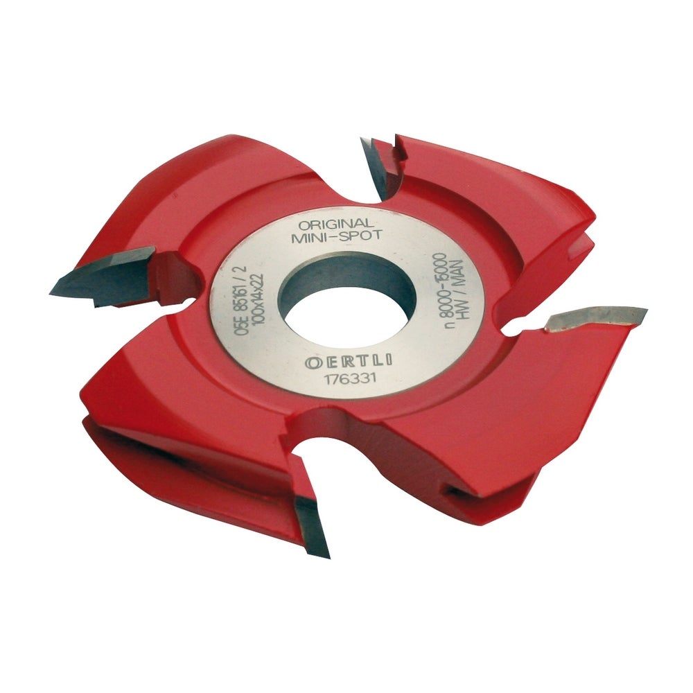 Lamello Minispot-Fräser für Grösse 22, HW, Ø100x14xØ22 mm, Z4 #132209