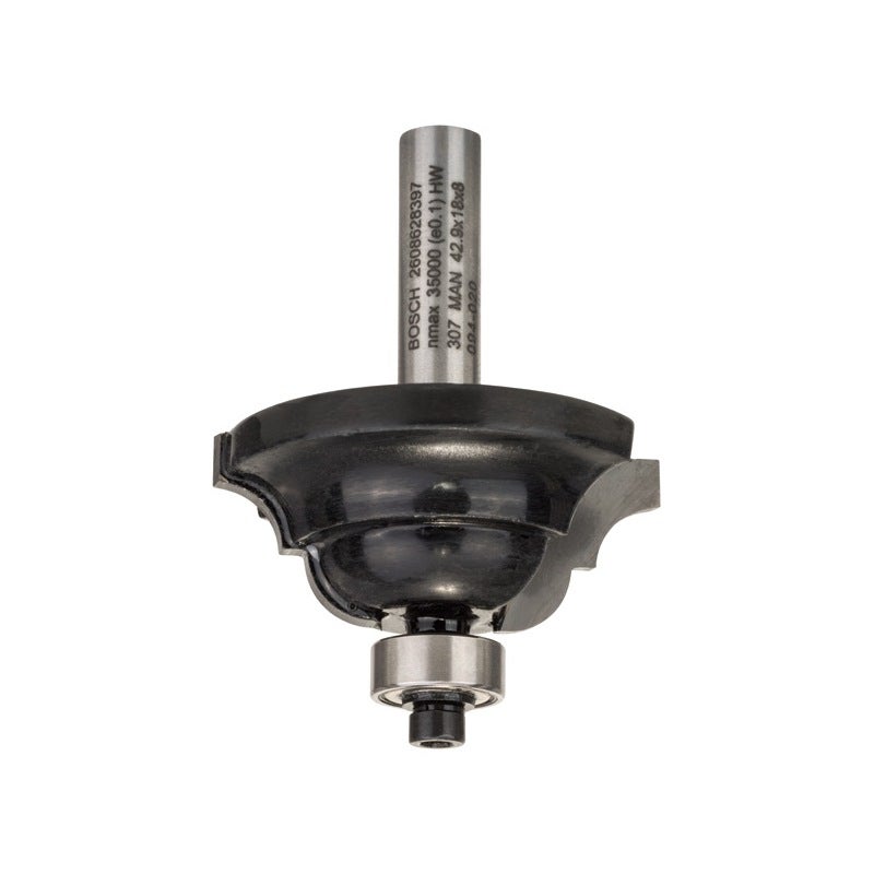 Bosch PRO Profilfräser, R 6,3 mm, S 8 mm #2608628397