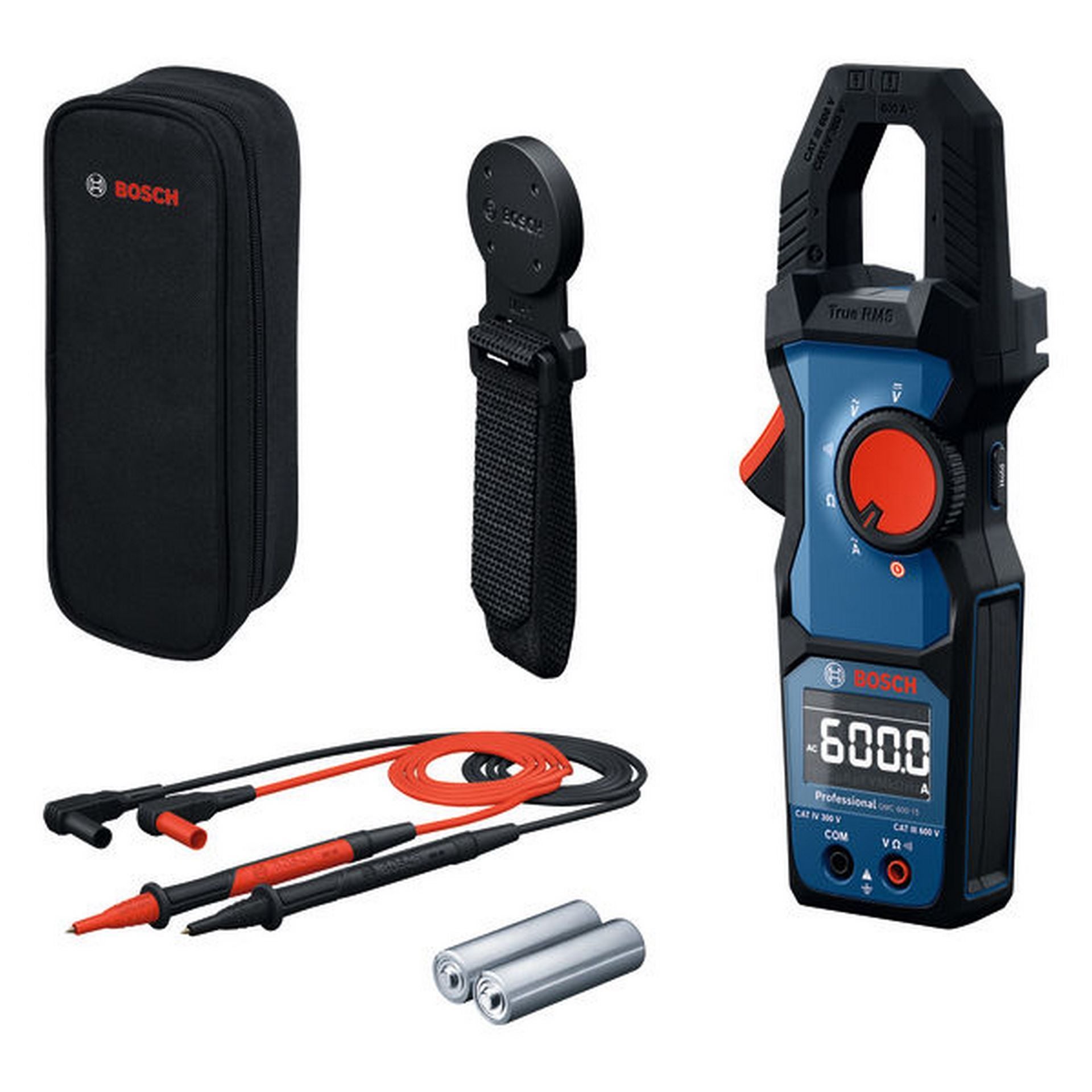 Bosch Strommesszange GMC 600-15 + MH 1 #0601077601