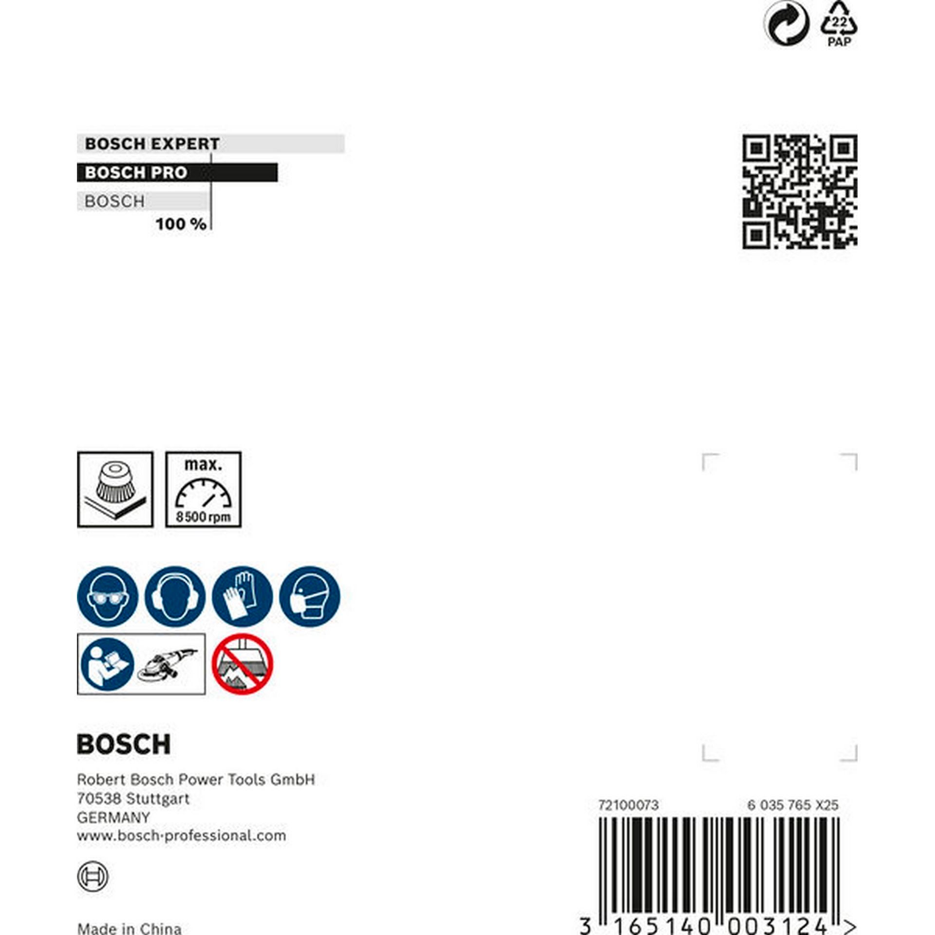 Bosch PRO Metal heavy Topfbürste, 90 x 0,5 mm, Gewinde #1608614001