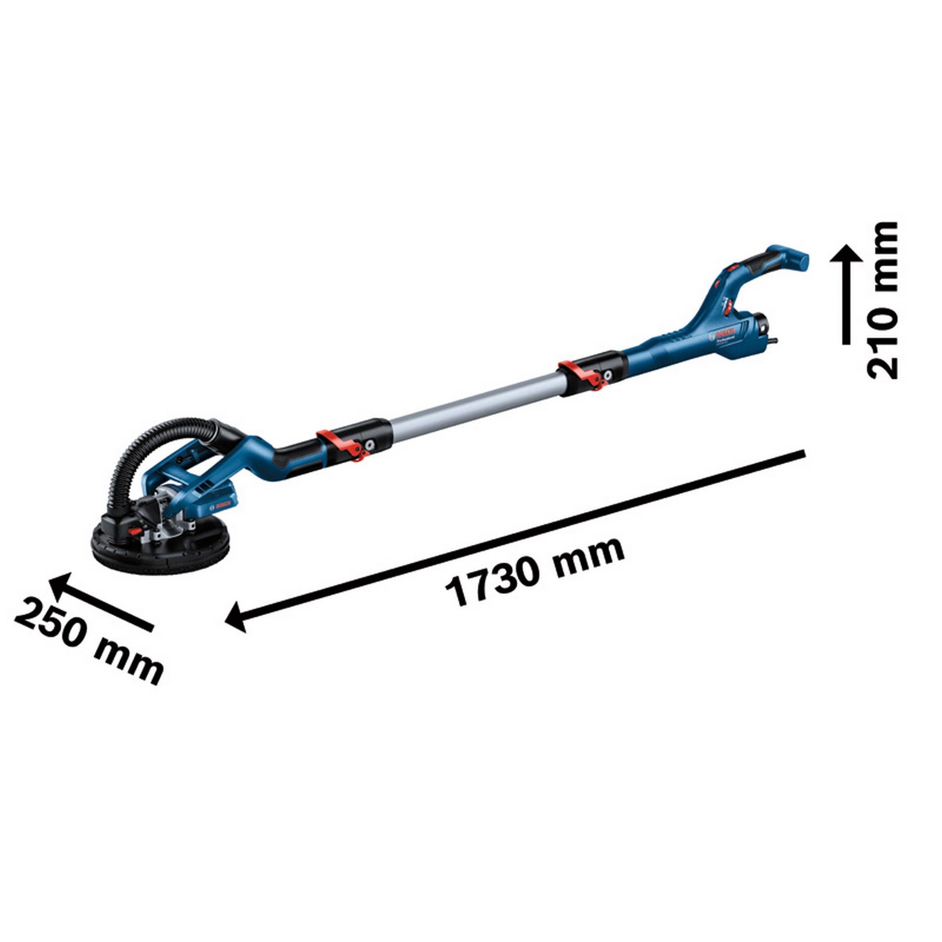 Bosch Trockenbauschleifer GTR 55-225 im Handwerkerkoffer #06017D4000