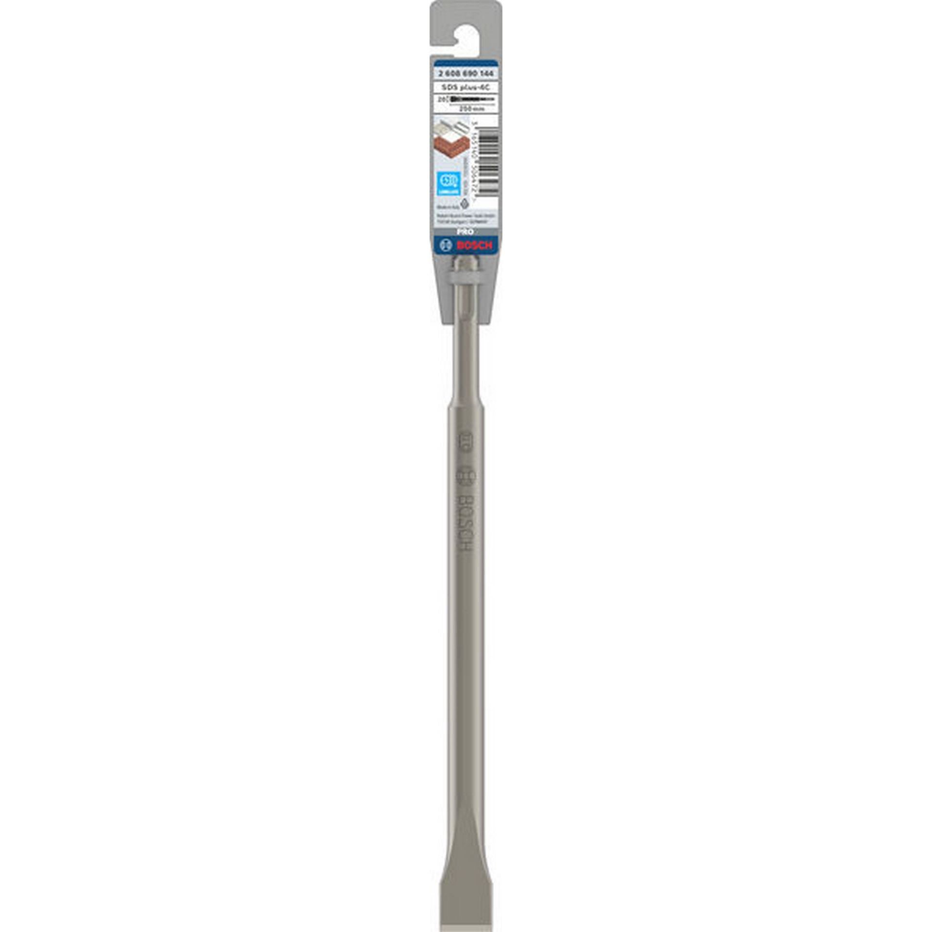 Bosch PRO SDS plus-4C Flachmeißel, 20 x 250 mm #2608690144