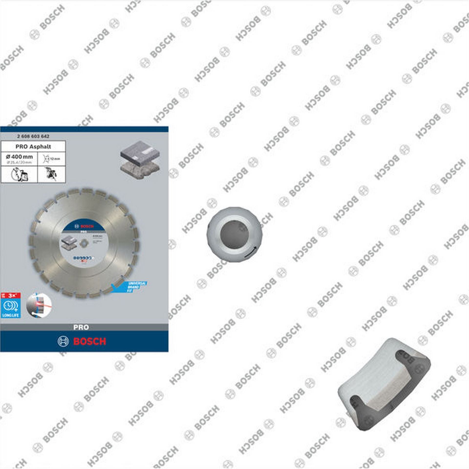 Bosch PRO Asphalt Diamanttrennscheibe, 400 x 20/25,4 mm #2608603642