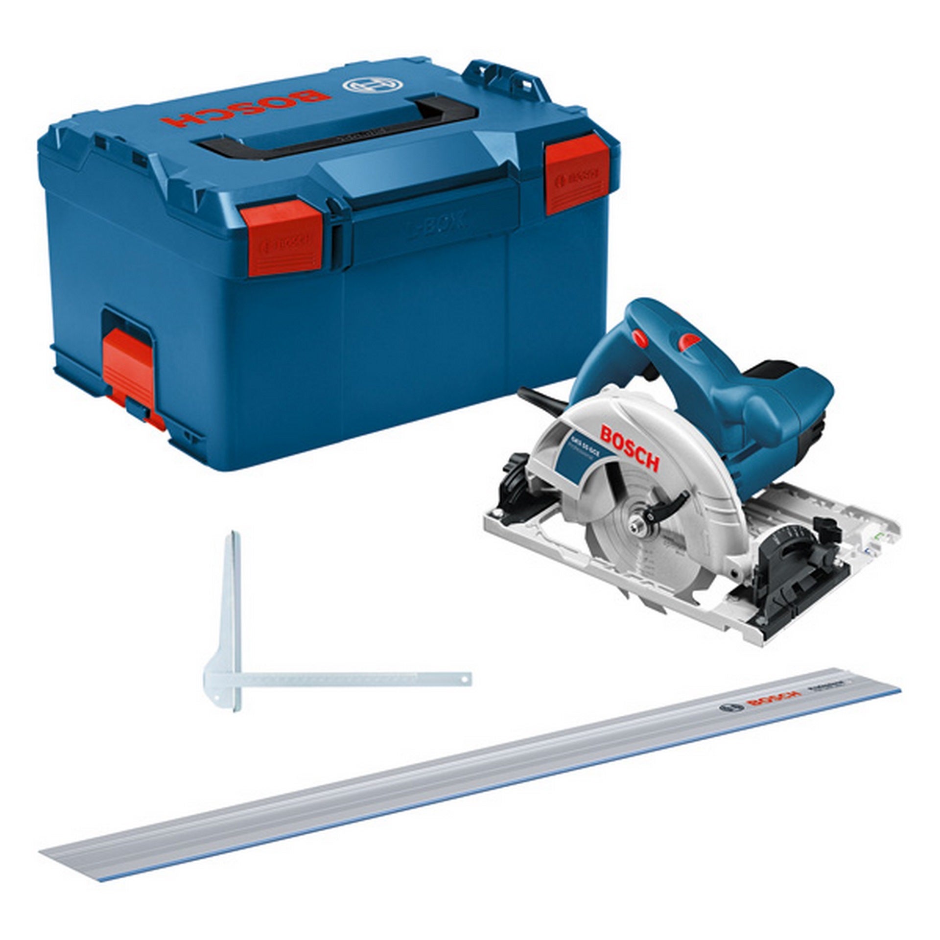 Bosch Handkreissäge GKS 55+ GCE + FSN 1400 #0615990M91