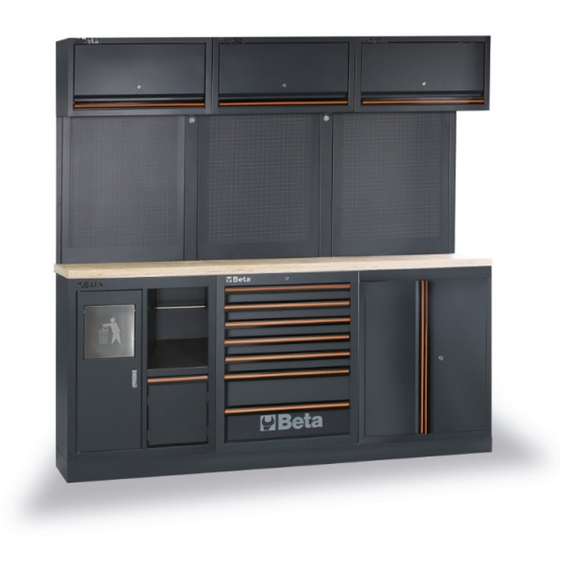 Beta Werkstatteinrichung C45PRO 2.0 AW mit 157 tlg. Werkzeug C45PRO 2.0 AW/157UT #045009168