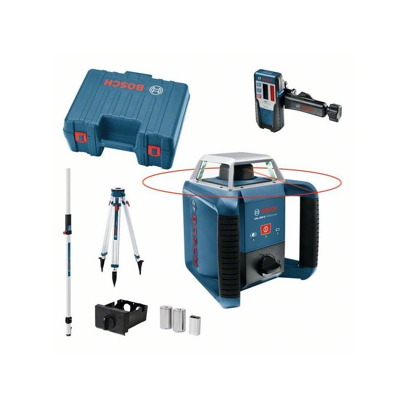 Bosch Rotationslaser GRL 400 H, mit LR 1, Baustativ BT 170 HD und Messstab GR 240 #061599403U