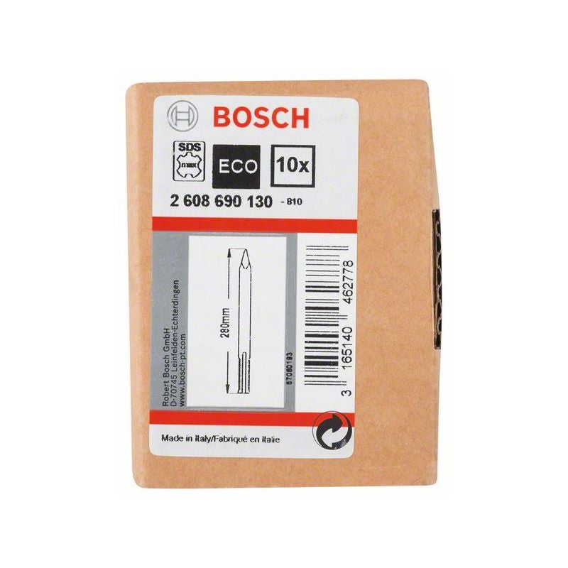 Bosch PRO SDS max-4C Spitzmeißel-Set, 280 mm, 10-tlg. #2608690130