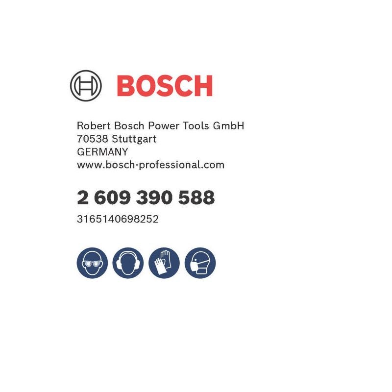 Bosch Sechskantadapter, 1/2-Zoll 20 UNF, 14 - 30 mm, SW 9,52 #2609390588