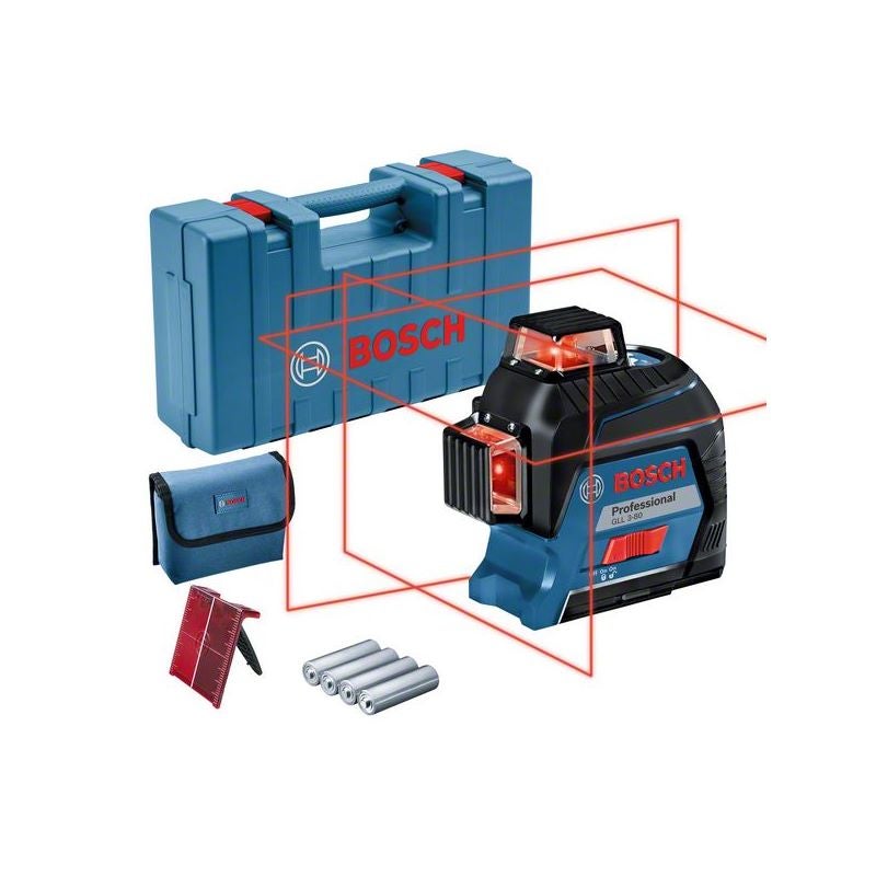 Bosch Linienlaser GLL 3-80 im Handwerkerkoffer #0601063S00