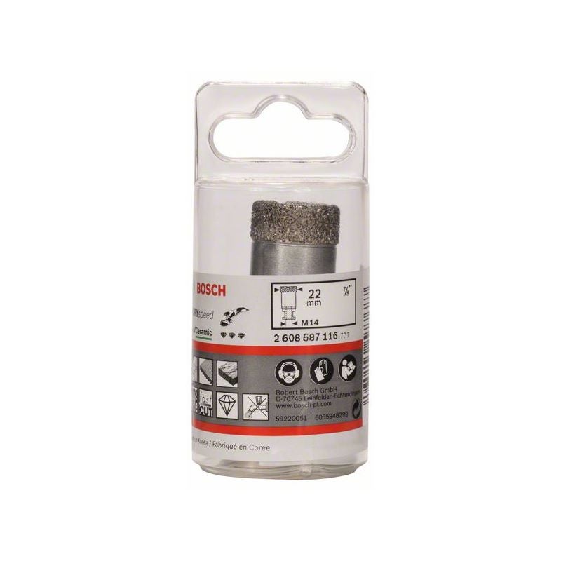 Bosch PRO Ceramic Trockenbohrkrone, 22 x 35 x 14 mm #2608587116