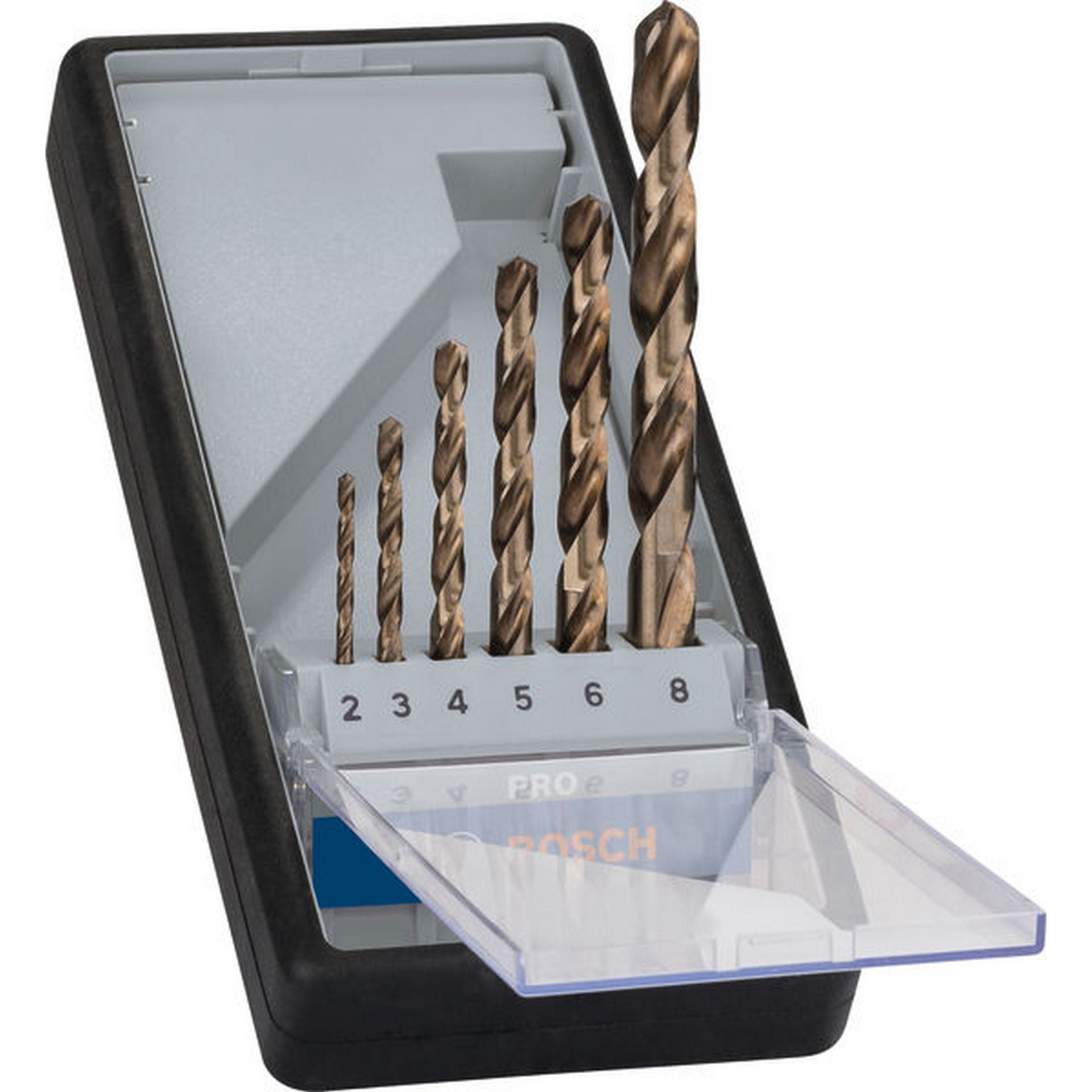 Bosch PRO Stainless Steel HSS-Co Spiralbohrer-Set, 6-tlg. #2607019924