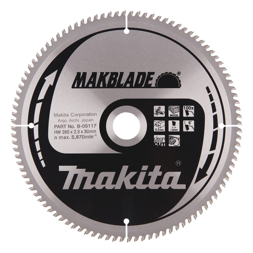 Makita Kreissägeblatt, MAKBLADE #B-09117