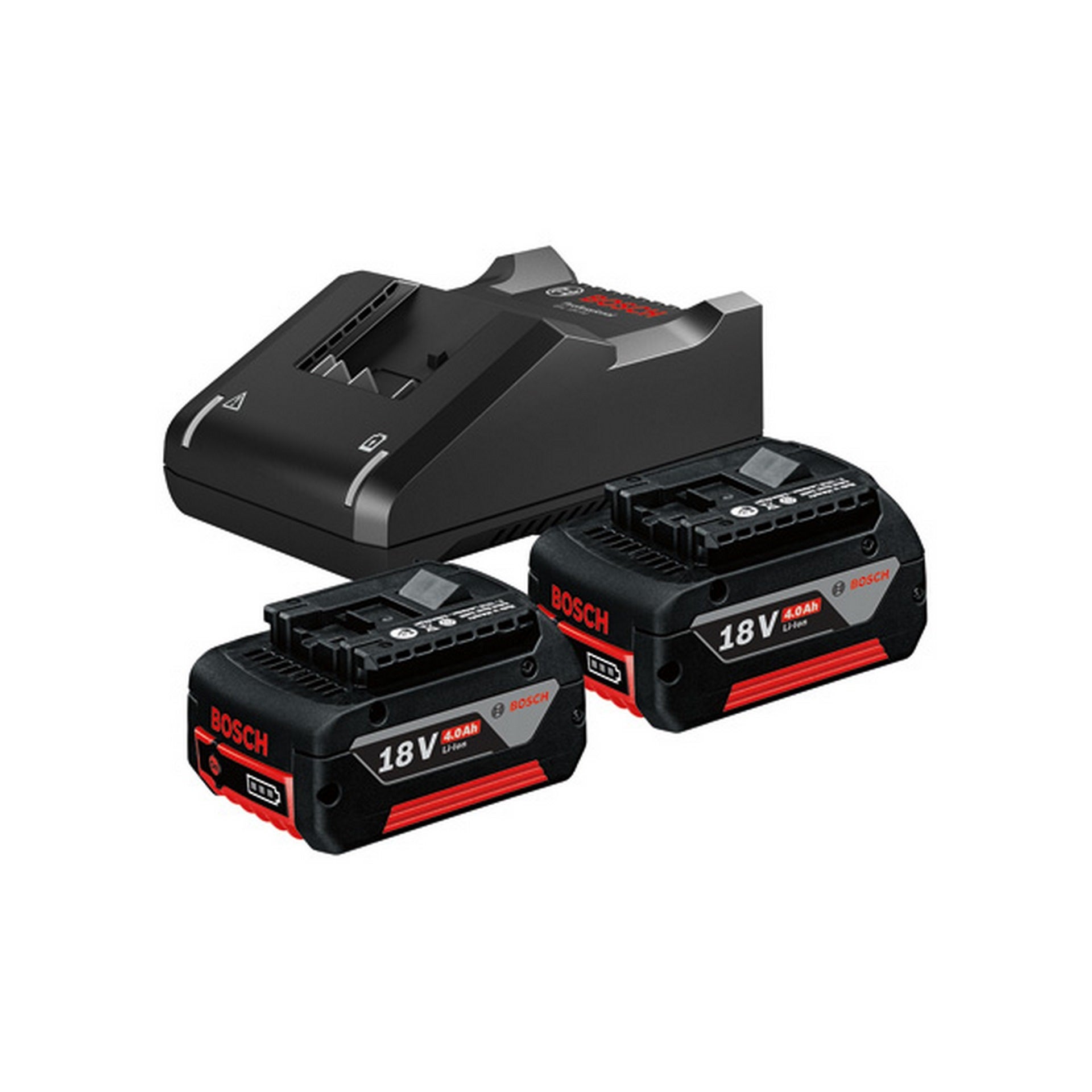 Bosch Starter-Set 2 x GBA 18V 4.0Ah + GAL 18V-40 #1600A019S0