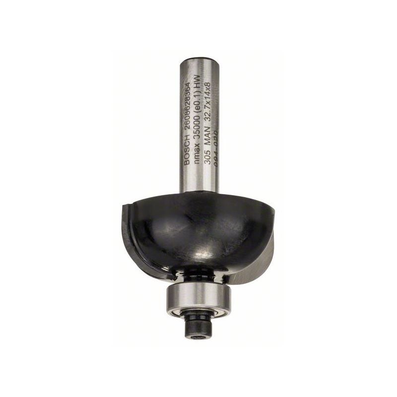 Bosch PRO Hohlkehlfräser, R 10 mm, S 8 mm #2608628364