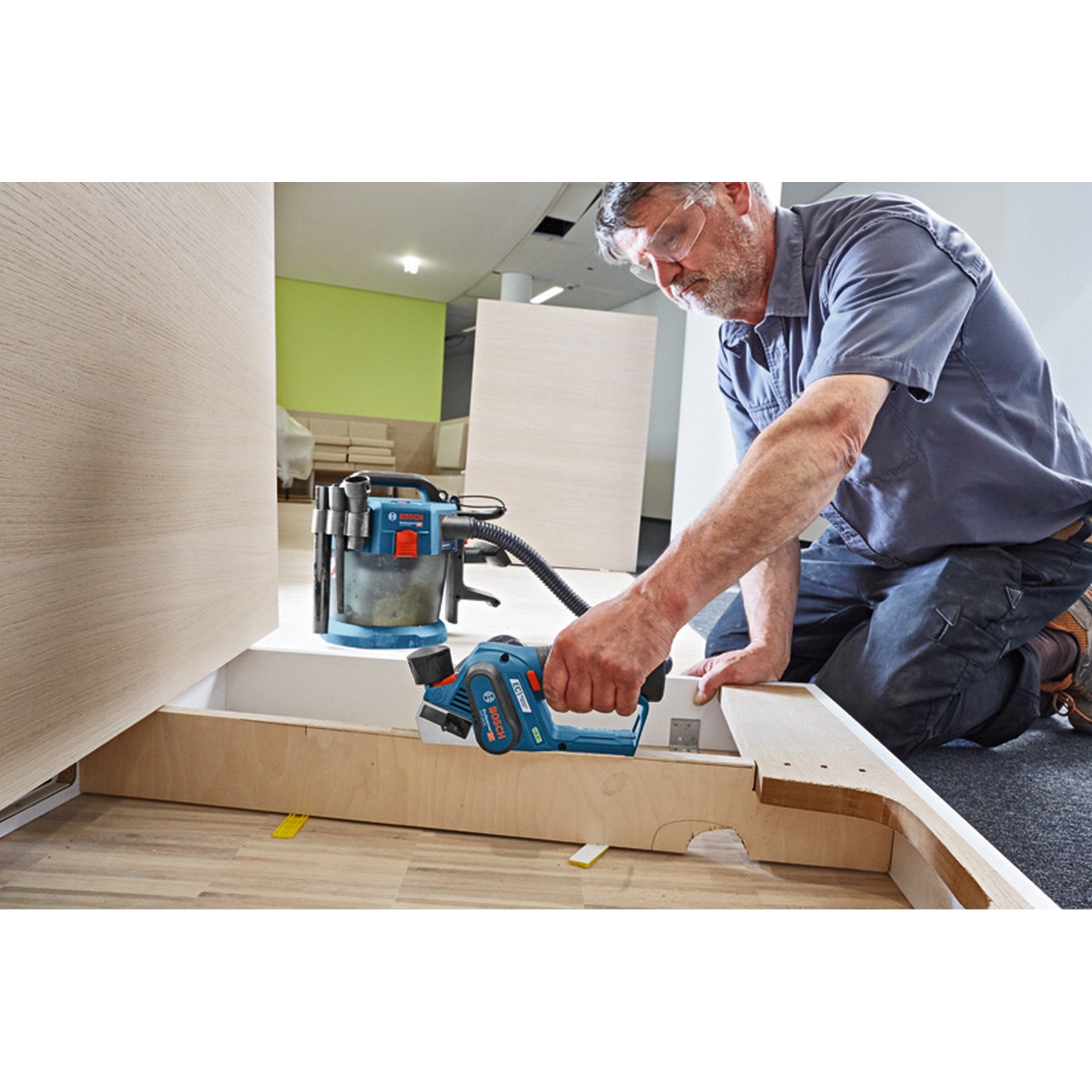 Bosch Akku-Hobel GHO 12V-20 in L-BOXX #06015A7002