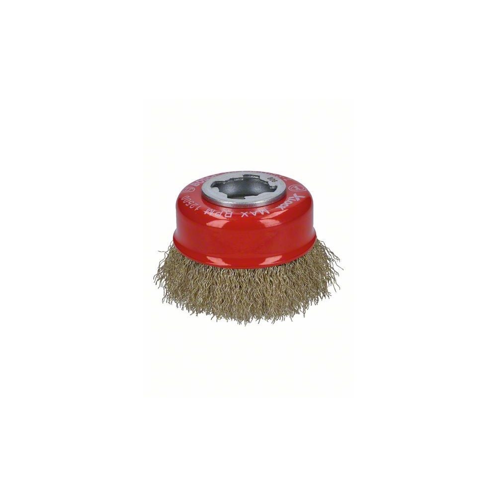 Bosch PRO Metal clean X-Lock Topfbürste, 75 x 0,30 mm, vermessingt #2608620730