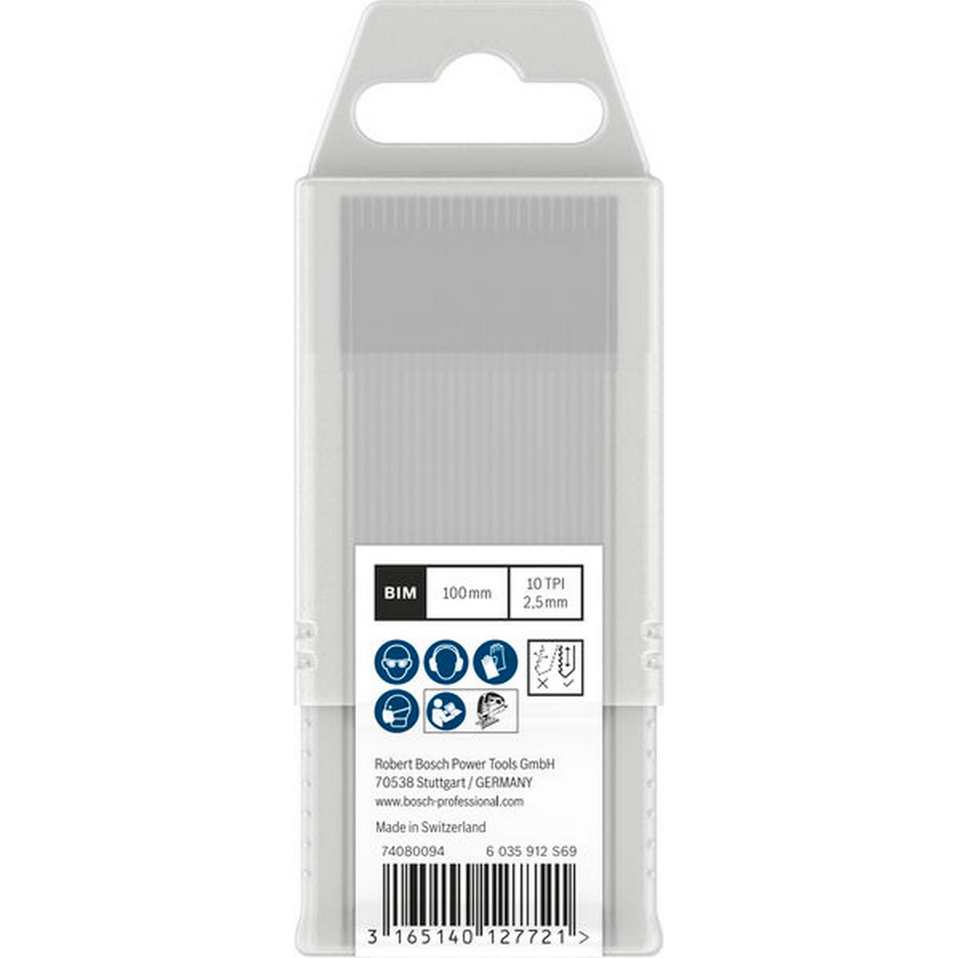 Bosch PRO Hardwood clean reverse T101BRF Stichsägeblatt, 100 mm, 25-tlg. #2608634989