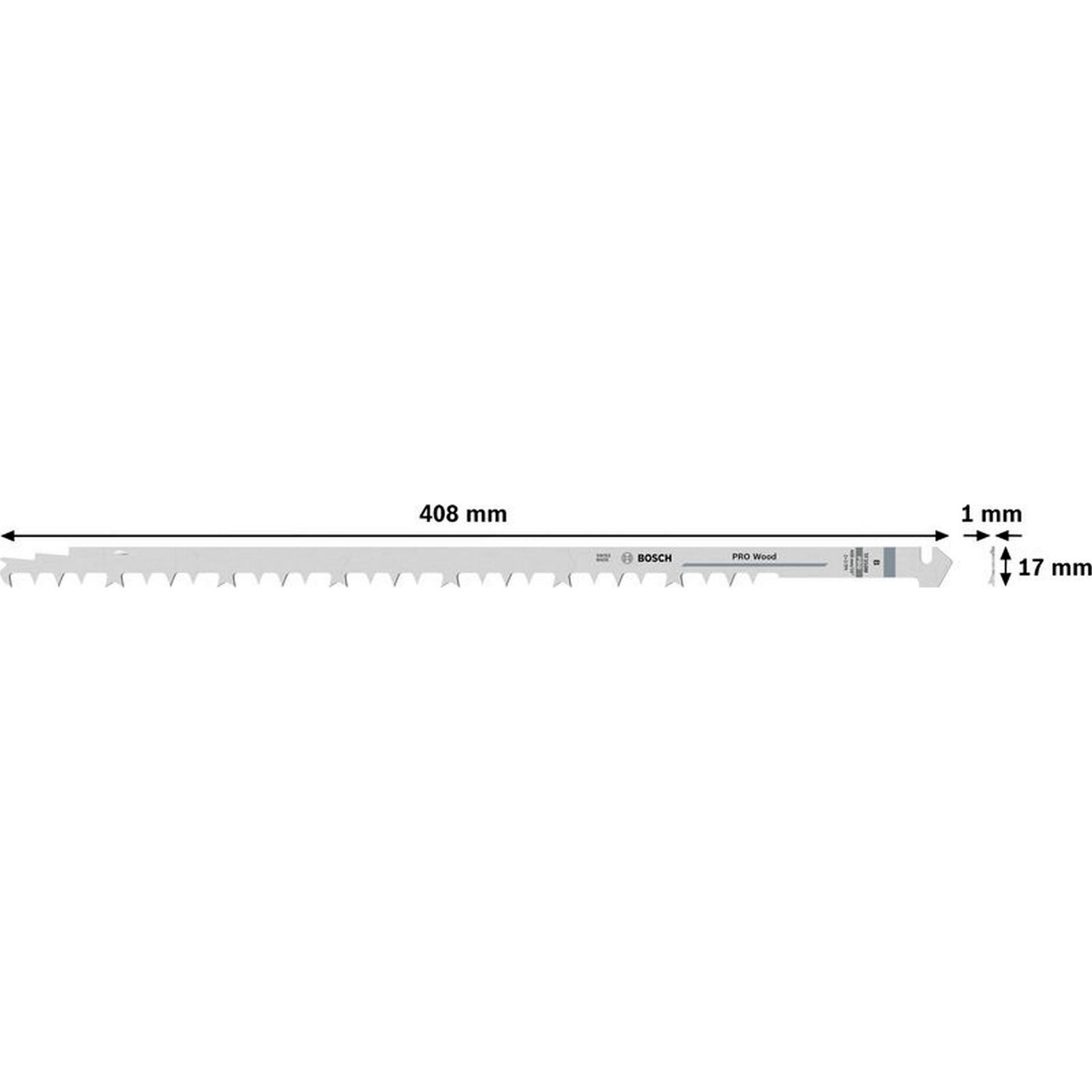 Bosch PRO Wood TF350M Tandemsägeblatt-Set, 408 mm, 2-tlg. #2608632120