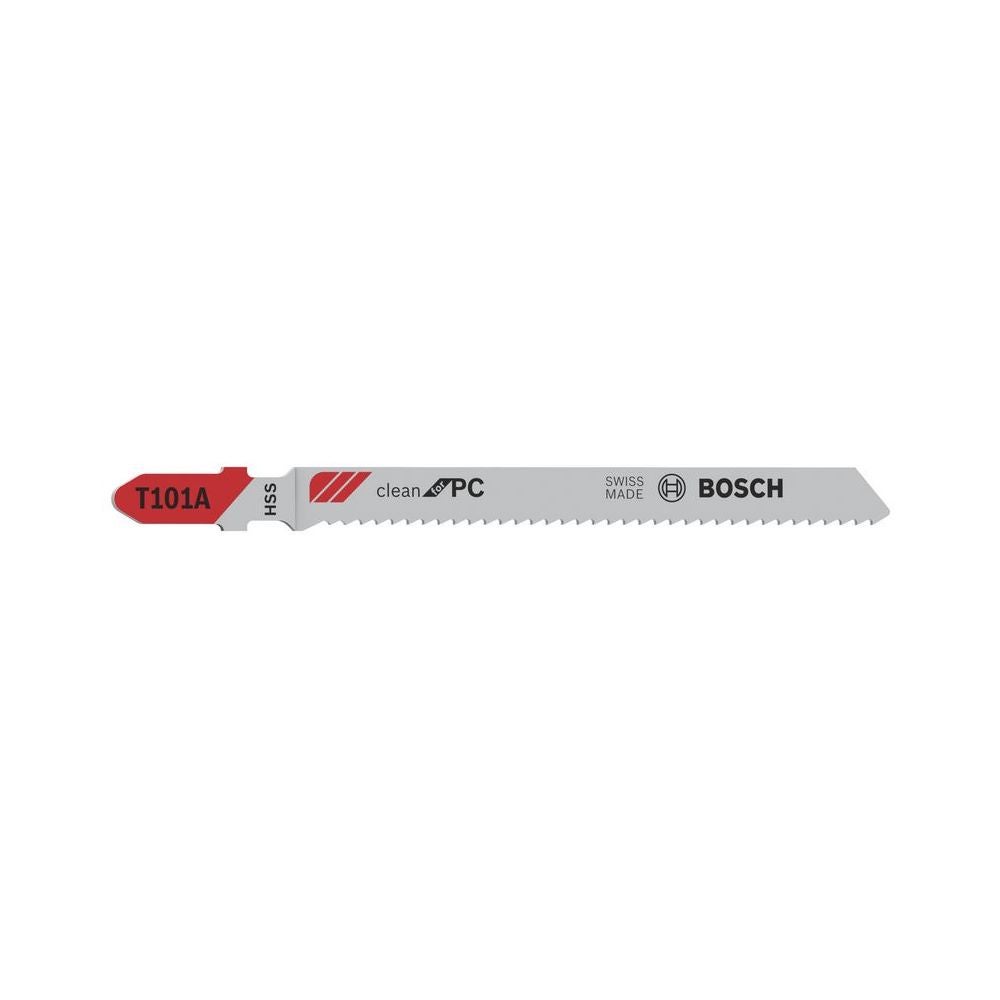 Bosch PRO Plastics PC clean T101A Stichsägeblatt, 100 mm, 5-tlg. #2608631010
