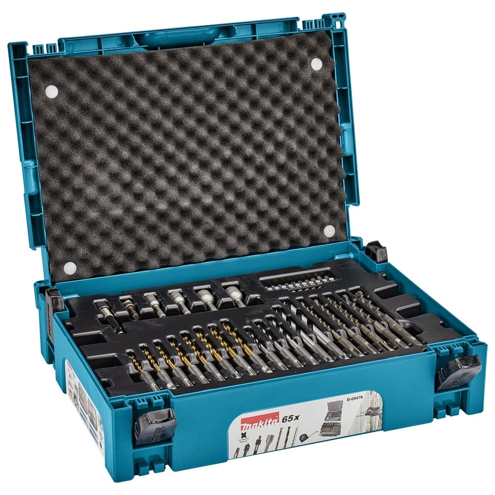 Makita 65 tlg. Bohrer- und Bitset #B-69478