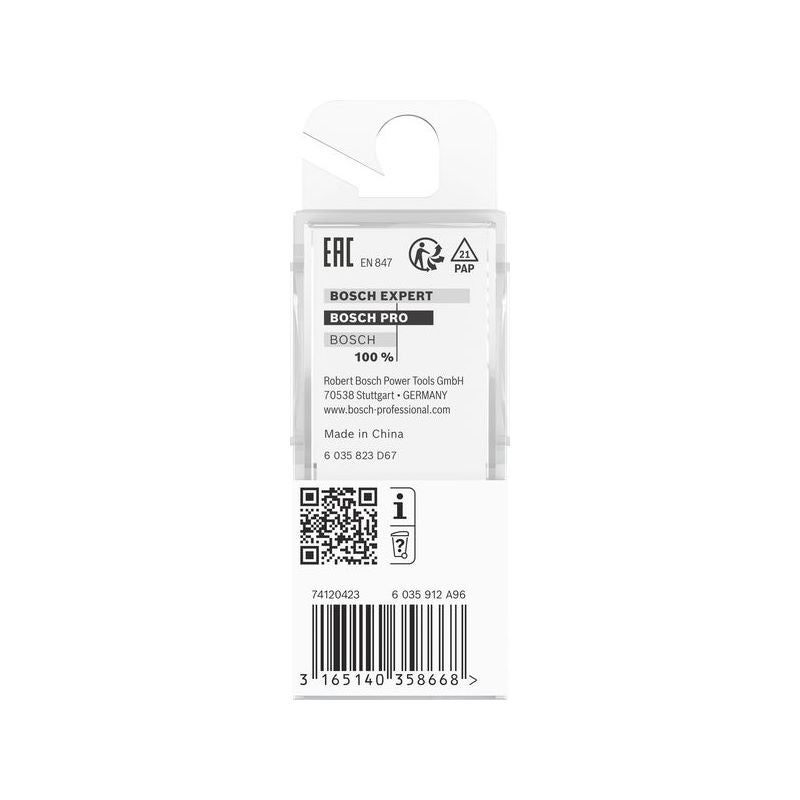 Bosch PRO Viertelstabfräser, R 3,2 mm, D 9,5 mm, S 8 mm #2608628405