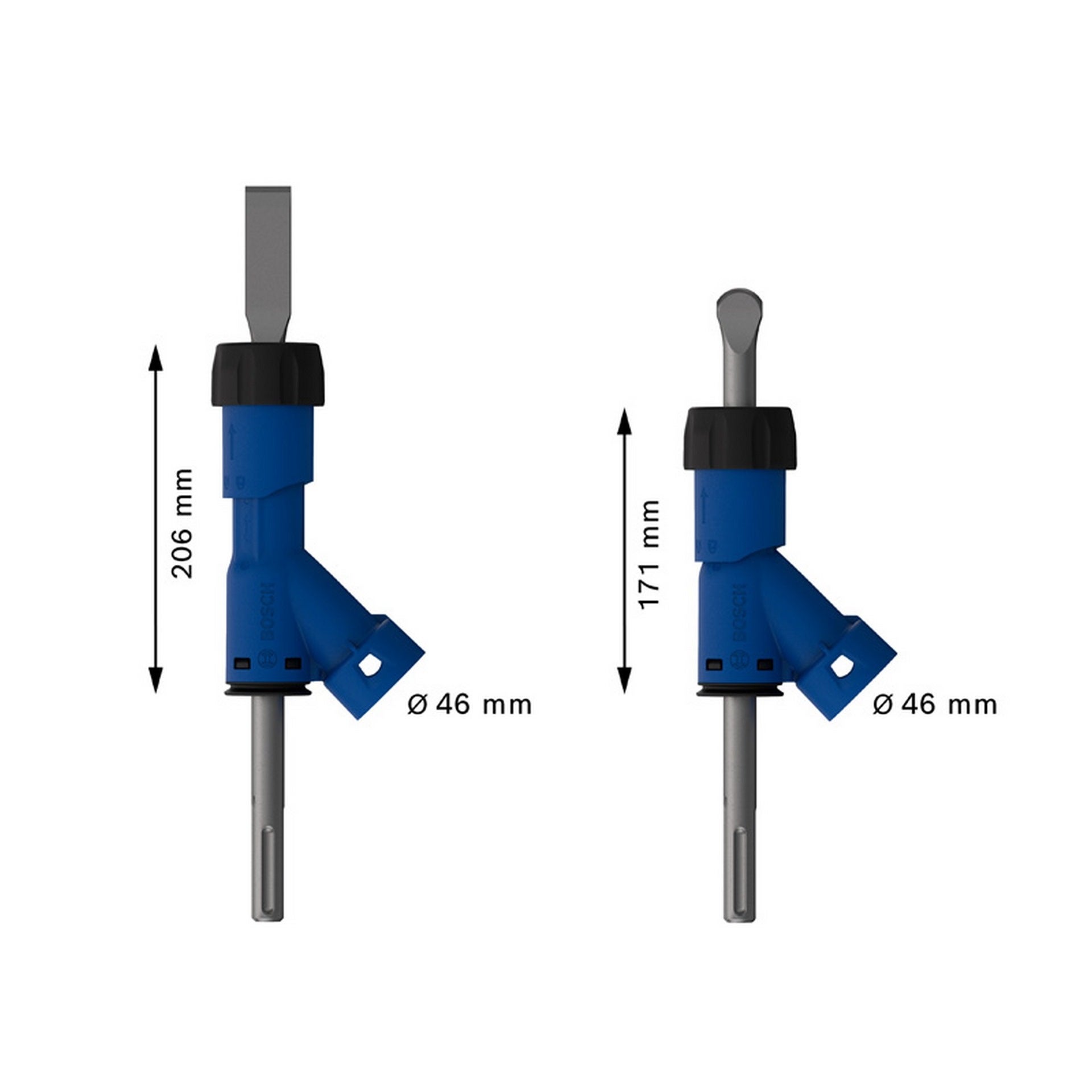 Bosch EXPERT SDS Clean max Flachmeißel + Adapter, 25x400 mm #2608901477