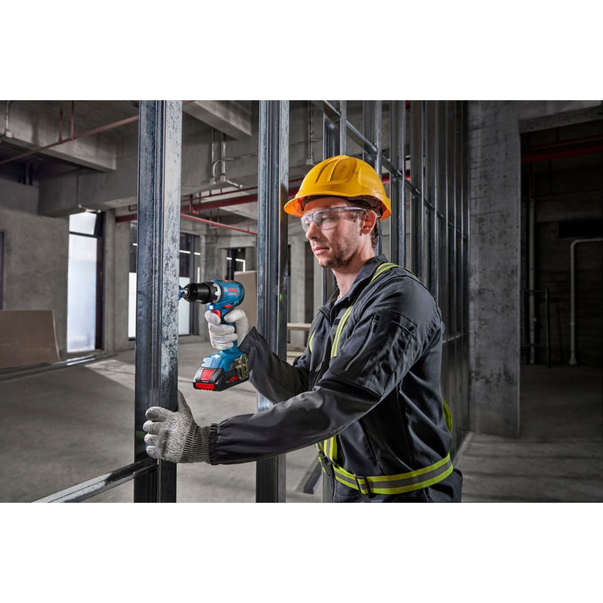 Bosch 2 x 18V-Set: GSR + GBH, 45-tlg. Schraubendreher-Set, 3-tlg. Bohrer-Set #0615V0003E
