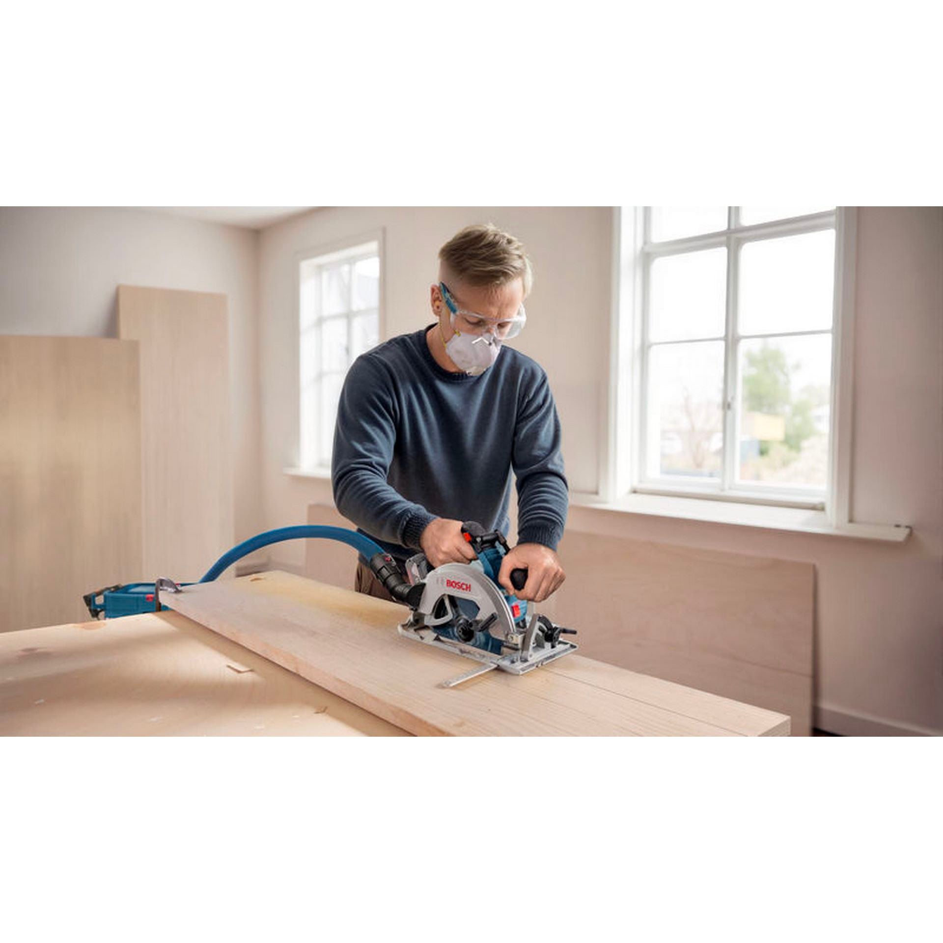 Bosch Akku-Kreissäge GKS 18V-68-2 in L-BOXX #06016D0001