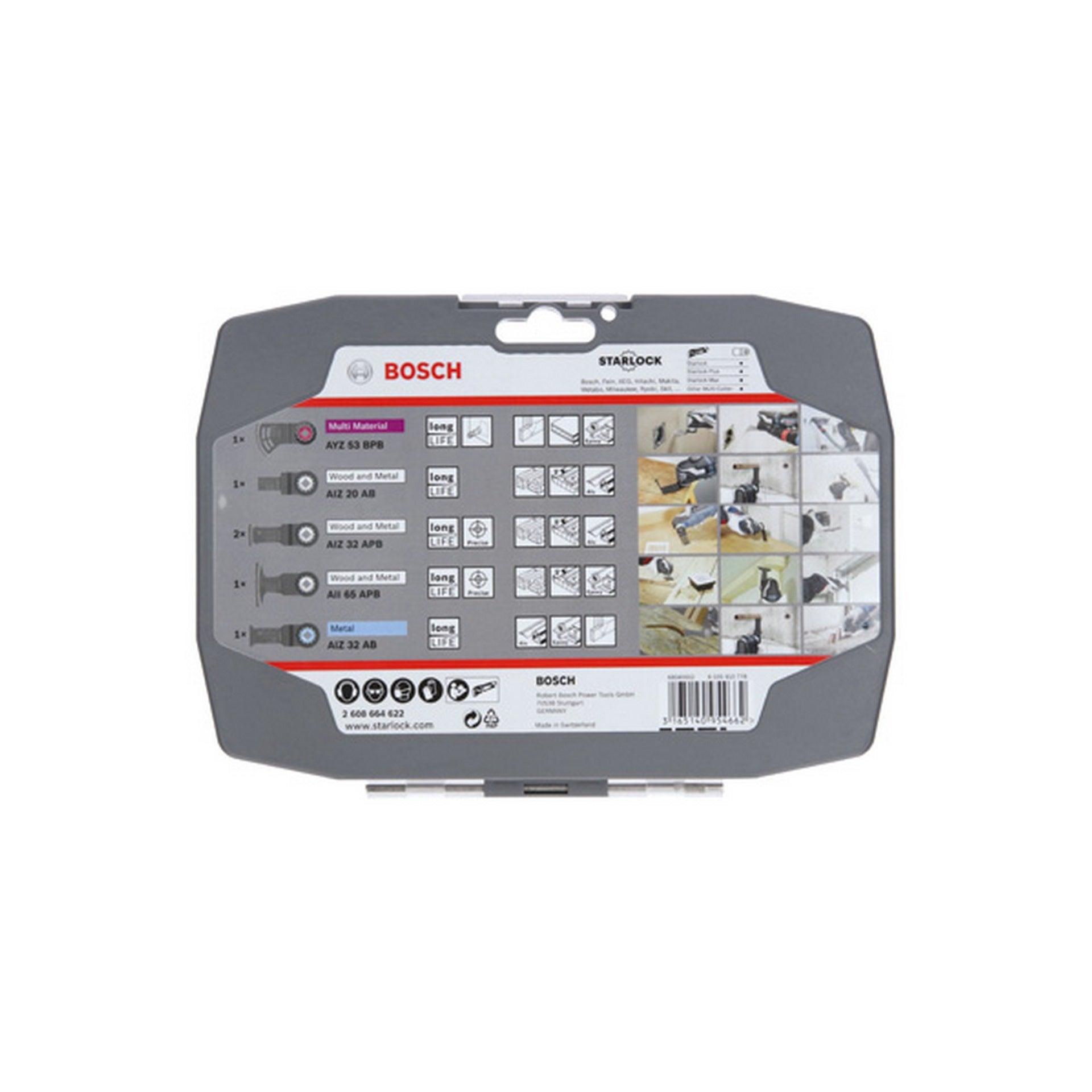 Bosch 6-tlg. Starlock Set für Elektriker und Trockenbauer #2608664622