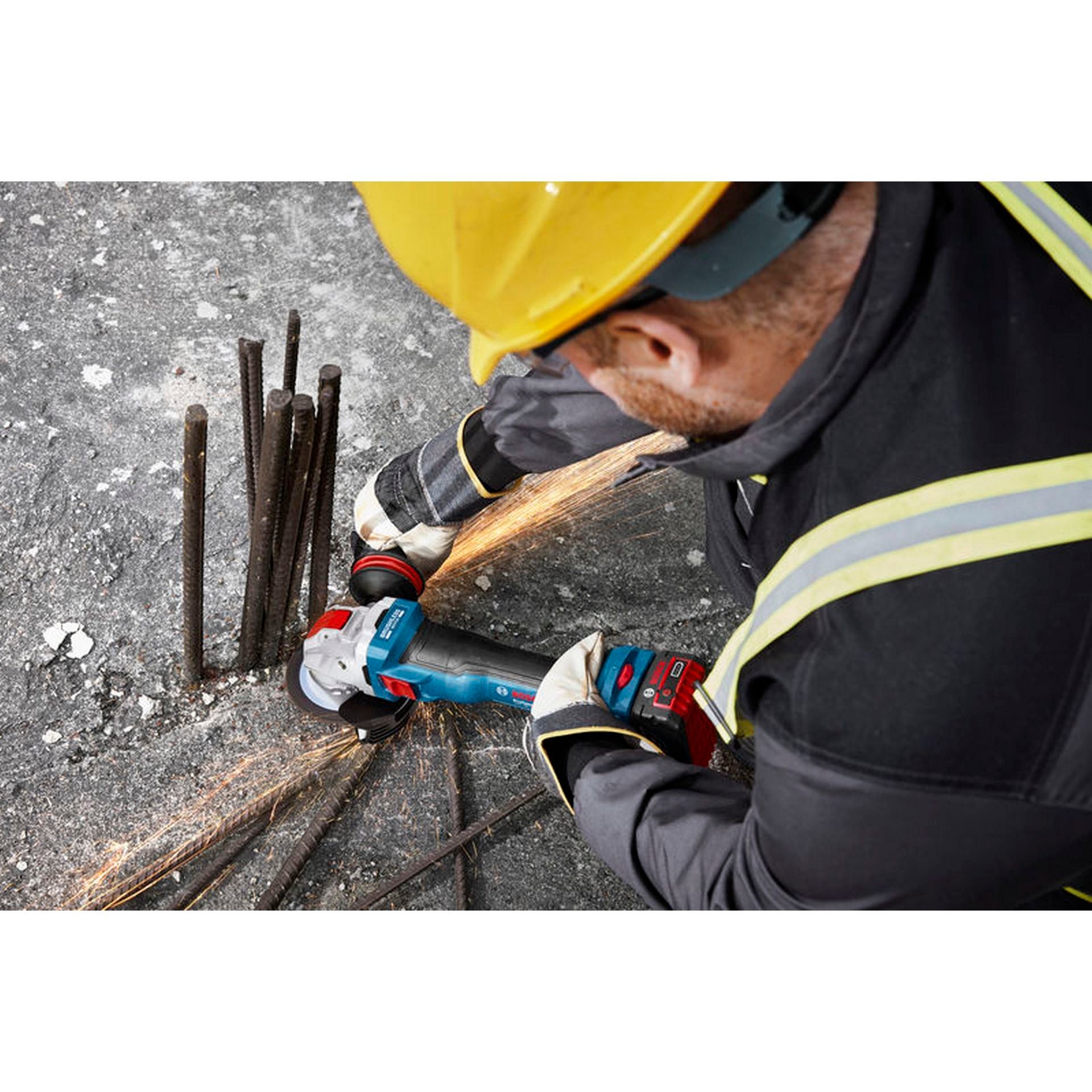 Bosch Winkelschleifer mit X-LOCK GWX 18V-11 S in L-BOXX #06019N4200