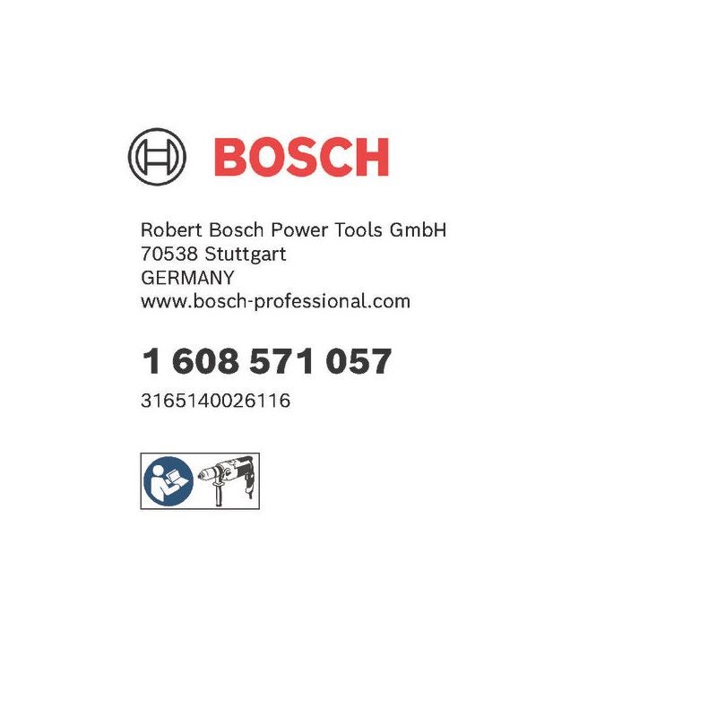 Bosch PRO Zahnkranzbohrfutter, 3-16 mm #1608571057