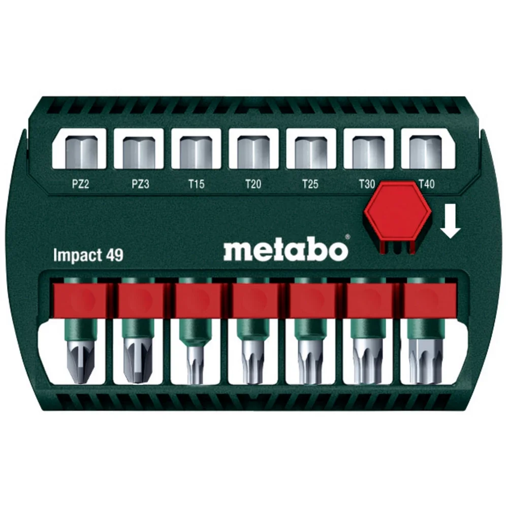 Metabo Bit-Box Impact 7 tlg. 49 mm